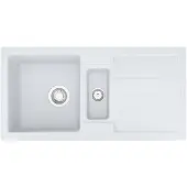 Franke Smart Strata Einbauspüle Fragranitspüle STG 651-86 Glacier Handbedienung ab 60 cm 114.0338.310 - inkl.