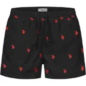 U.s. polo assn. . Herren Badeshorts mit Allover-Logo-Design
