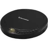 Roadstar PCD-498MP, 200 g, Schwarz, Tragbarer CD-Player