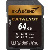 EXASCEND Catalyst 64GB 180MB/S V30 UHS I