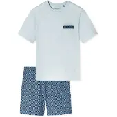 Schiesser Pyjama Comfort in hellblau | Gr.: 58