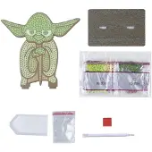 Craft Buddy CRYSTAL ART Diamantov Kleiner Ofen Star Wars: Yoda
