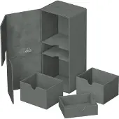 Ultimate Guard Twin Flip'n'Tray 266+ Xenoskin Gris