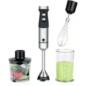 Wilfa FUSION 1000, Pürierstab, 0,7 l, 1000 W, Schwarz, Stahl