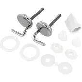 Ideal standard Scharniersatz für WC-Sitz Inga/Isabella chrom