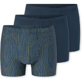 Schiesser Trunk 955 Essentials in dunkelblau, grün | Gr.: 9