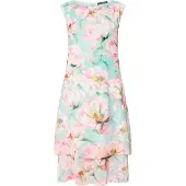 Betty Barclay Chiffonkleid "Damen mit Bindegürtel" Ohne Tasche
