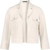 Betty Barclay Blazer-Jacke mit 3/4 Arm in beige | Gr.: 44