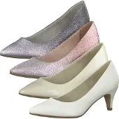 Tamaris Damen Pumps Trichterabsatz 1-22495-26, Größe:39 EU, Farbe:Beige