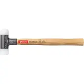 PB Swiss Tools Rückschlagfreier Hammer, mit Nylon-Einsätzen, Hickory-Stiel, 50 mm