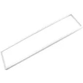 Luxula LED-Panel Aufbaurahmen LX0716, 120x30 cm, steckbar, weiß