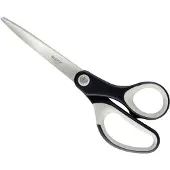 Leitz Schere Titanium 5417, ergonomischer Griff, für Links/Rechtshänder, L 205 mm, titanbeschichteter Stahl/Kunststoff, schwarz