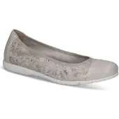 Caprice Ballerina in OFFWHITE/SILV. | Gr.: 40