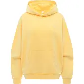 Ragwear Sweater "Sweatshirt Germma PP", Damen, Gr. M, gelb (banana), Obermaterial: 100% Baumwolle CO., oversize hüftbedeckend, Rundhals, Rippbündchen, Sweatshirts Sweater, Oversize Kapuzen-Pullover
