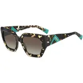 Missoni 0170/S Damen-Sonnenbrille Vollrand Quadratisch Acetat-Gestell, braun
