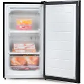 Primo PR143DV Tischgefrierschrank - Gefrierschrank Freistehend - 60L - E - Schwarz