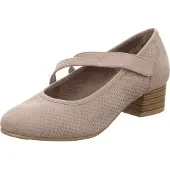 Jana Pumps, Absatz bis 45 mm in grau, Gr. 38
