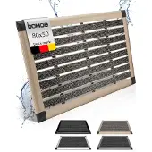 Bomoe AluGant Alu-Fußmatte 50x80cm Champagner