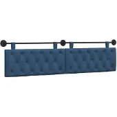Syfax Hängendes Kopfteil Blau Stoff