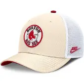 Nike Mlb Dri-fit Rise Structured Boston Red Sox Trucker-kappe