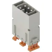 ILME Stifteinsatz, MIXO, 1ME, CX 05 SHM 5P+PE, Silber, SQUICH, 16A, 400V