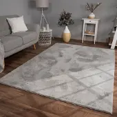 TT Home HOCHFLORTEPPICHE Grau 60 x 90 cm