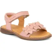 Froddo Kindersandalette Geco Pink aus glattem Leder mit Klettverschluss EU 27