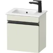 Duravit Waschtischunterschrank wandhängend Sivida 40x44,3x28,7cm, Tür, re, grün ma, Gr. sw