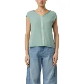 Comma T-shirts Green Größe: 40 | Blusen Outlet | Damen | Grün