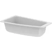 Ideal standard Raumspar-Badewanne i.life Version links 1600x900x585mm weiß 1600 x 900 x 585 mm weiß