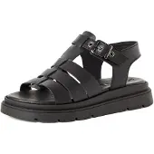 Tamaris Riemchensandale Keilabsatz, Sandalette im modischen Römersandalen-Look