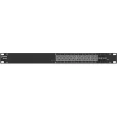 Teltonika SWM282 L2+ Switch, 19"-Rack, 24x GbE PoE, 4x SFP - Switch - Glasfaser (LWL)