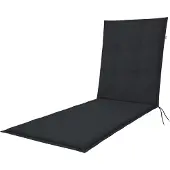Doppler Liegenauflage Flair 195x60x6 cm, anthrazit