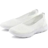 LASCANA Sneaker Ballerinas "Halbschuh, Slip-On-Sneaker," zum Reinschlüpfen VEGAN