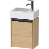 Duravit Ketho.2 Wastafelonderkast 36,4x23,8x44 cm Mat Natuur Eiken