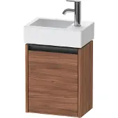 Duravit Waschtischunterschrank Ketho.2 36,4x23,8cm, An R, N Nat, 1 Tür, wandhängend