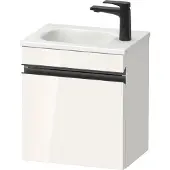 Duravit Waschtischunterschrank wandhängend Sivida 40x44x29,5cm, Tür, li, we. hgl, Gr. sw