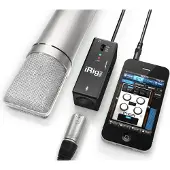 Irig Pre, Apple iPhone, iPod touch, iPad, iPad mini, Google Nexus S, HTC Desire HD, Samsung Galaxy S III,..., Schwarz, 0,40 m