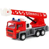 Wader Aga Feuerwehrauto mit Kran 86723