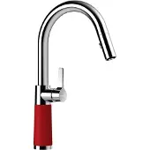 Schock Armatur SC-520 in ROUGE mit Zugauslauf / CRISTADUR