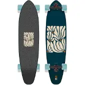 Long Island Longboards Flowers 37.85"X9.3" Kicktail Complete uni Gr. Uni