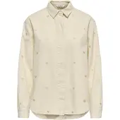 ONLY Bluse in Beige - L