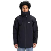 Quiksilver Overcast 3k Parka Schwarz L Mann Schwarz L