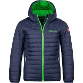 TROLLKIDS Ultra-light polyfiber jacket Kids Eikefjord Jacket navy/bright green (463-100)