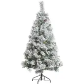 Sonstiges FEERIC LIGHT & CHRISTMAS Künstlicher Tannenbaum Floque - 180 cm