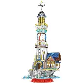 ReoBrix 66028 Leuchtturm Klemmbaustein Architektur Set 3228