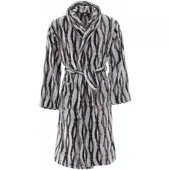 Innate Bademantel Ripple Dark Hooded-L