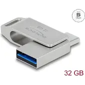 DeLOCK - USB-Flash-Laufwerk - 32 GB - USB 3.2 Gen 1 / USB-C