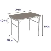 Marbueno Summer 10014m 90x60x39 Cm Klapptisch