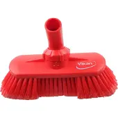 Vikan Hygiene 7067-4 Wandbürste, rote weiche Spaltfasern, verstellbar, 240 mm